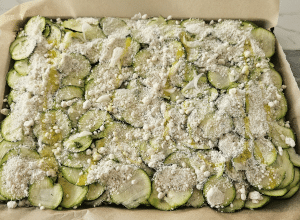 Courgettes croustillantes au Parmesan - étape 11
