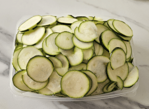 Courgettes croustillantes au Parmesan - étape 5