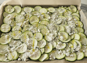 Courgettes croustillantes au Parmesan - étape 9