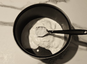 Flan pâtissier à la Noix de coco - étape 1