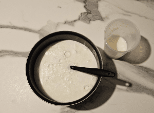 Flan pâtissier à la Noix de coco - étape 2