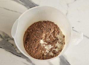 Gâteaux au Cacao fourrés à la Vanille - étape 1