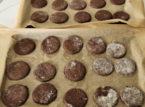 Gâteaux au Cacao fourrés à la Vanille - étape 16