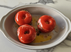 Œuf cocotte en robe de Tomate - étape 13