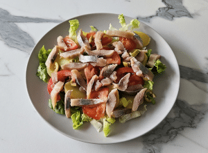 Salade au Hareng fumé - étape 11