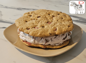 Whoopie géant aux Fraises