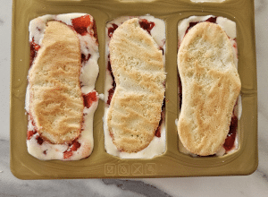 Bûche glacée aux Fraises - étape 12