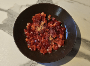 Bûche glacée aux Fraises - étape 2