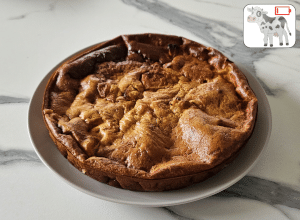 Clafoutis aux Pommes au Miel