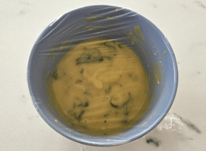 Mayonnaise au Basilic - étape 6