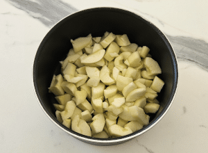 Sorbet à la Poire - étape 1