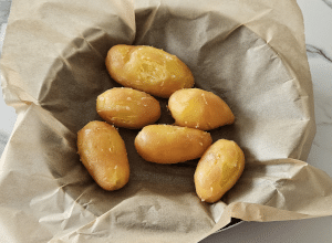 Tarte de Pomme de terre, au Poireau et Hareng fumé - étape 7