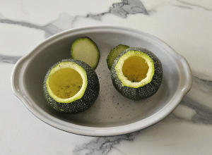Courgette ronde à la Cancoillotte - étape 5