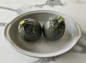 Courgette ronde à la Cancoillotte - étape 9
