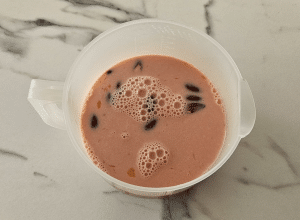 Crème aux œufs aux Pralines roses - étape 10