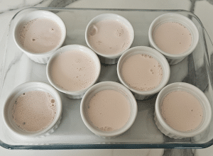 Crème aux œufs aux Pralines roses - étape 12