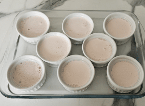 Crème aux œufs aux Pralines roses - étape 13