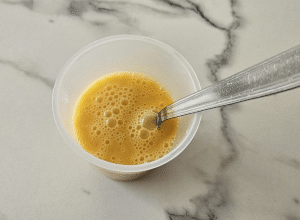 Crème aux œufs aux Pralines roses - étape 5