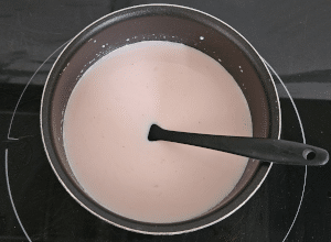 Crème aux œufs aux Pralines roses - étape 6