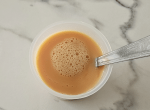 Crème aux œufs aux Pralines roses - étape 8