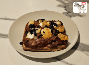Gaufre garnie salée