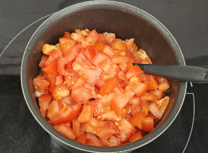 Sauce Tomate épicée - étape 5