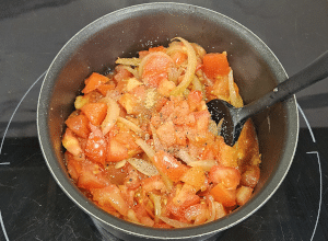 Sauce Tomate épicée - étape 7