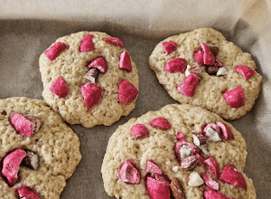 Cookies aux Pralines roses - étape 10