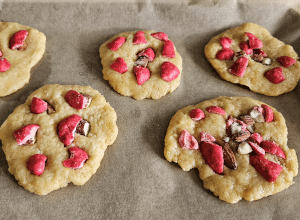 Cookies aux Pralines roses - étape 9