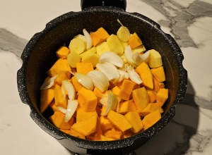 Velouté de Potimarron au Cheddar - étape 3