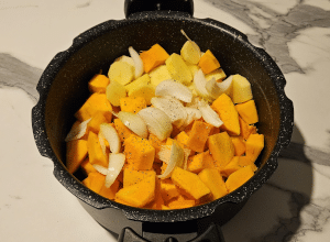 Velouté de Potimarron au Cheddar - étape 4
