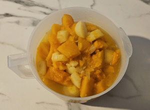 Velouté de Potimarron au Cheddar - étape 7