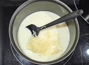 Béchamel au Fromage - étape 7