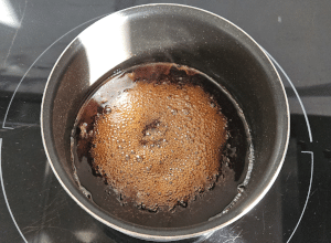 Crème au Caramel pointe de Sel - étape 3