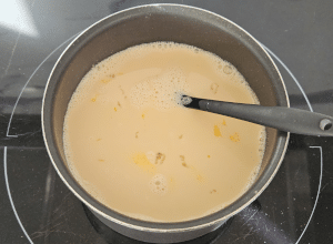 Crème au Caramel pointe de Sel - étape 8