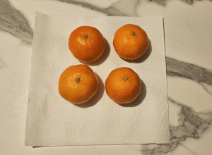 Confit de Clémentine - étape 1