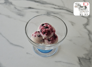 Œil de Panna cotta d'Halloween