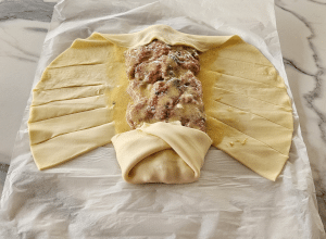 Feuilleté au Porc - étape 10