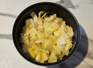Lasagne d'Endives au Jambon - étape 1