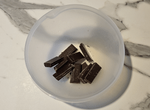 Truffes au Praliné - étape 1