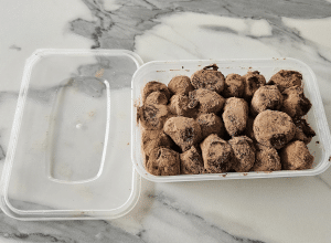 Truffes au Praliné - étape 12