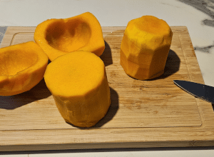 Velouté de Butternut et Carottes - étape 2