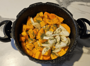 Velouté de Butternut et Carottes - étape 7
