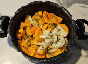 Velouté de Butternut et Carottes - étape 8