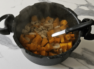 Velouté de Butternut et Carottes - étape 9