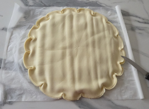 Frangipane aux Pralines roses - étape 10