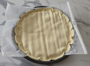 Frangipane aux Pralines roses - étape 11