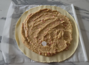 Frangipane aux Pralines roses - étape 7