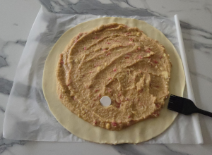 Frangipane aux Pralines roses - étape 8
