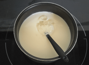 Panna cotta au Sirop de fraise étape 4